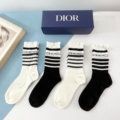 Wholesale Christian Dior Socks #1227685 $34.00 USD, Wholesale Quality Replica Christian Dior Socks