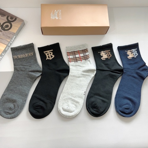 Wholesale Burberry Socks For Men #1227738 $29.00 USD, Wholesale Quality Replica Burberry Socks