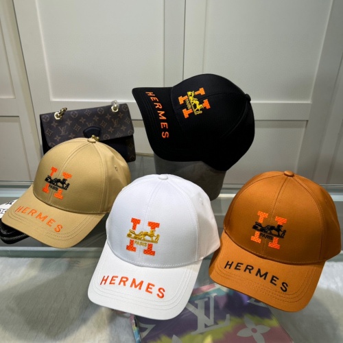 Replica Hermes Caps #1227939 $25.00 USD for Wholesale