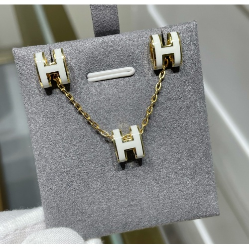 Wholesale Hermes Jewelry Set For Women #1228137 $100.00 USD, Wholesale Quality Replica Hermes Jewelry Set