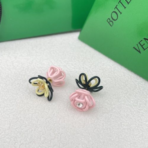 Replica Bottega Veneta Earrings For Women #1228253 $68.00 USD for Wholesale