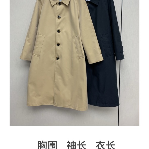 Replica Burberry Trench Coat Long Sleeved For Unisex #1228300 $160.00 USD for Wholesale