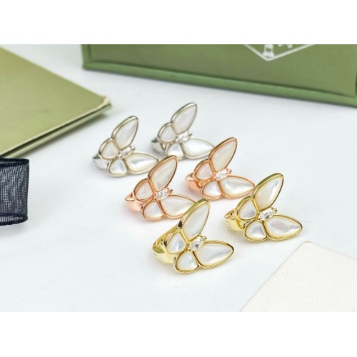 Replica Van Cleef & Arpels Earrings For Women #1228329 $34.00 USD for Wholesale