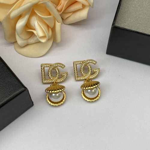 Replica Dolce & Gabbana D&G Earrings For Women #1228392 $29.00 USD for Wholesale