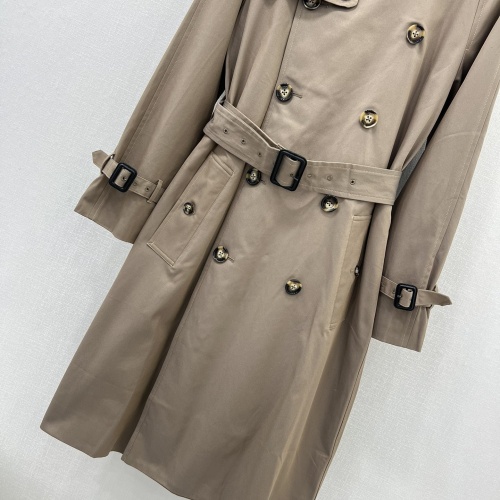 Replica Celine Trench Coat Long Sleeved For Women #1228490 $195.00 USD for Wholesale