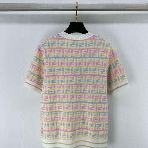 Replica Fendi Sweaters Short Sleeved For Women #1228515 $88.00 USD for Wholesale