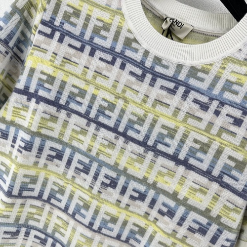 Replica Fendi Sweaters Short Sleeved For Women #1228516 $88.00 USD for Wholesale