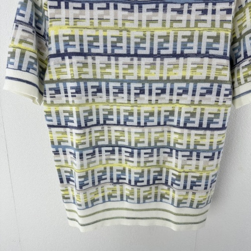 Replica Fendi Sweaters Short Sleeved For Women #1228516 $88.00 USD for Wholesale