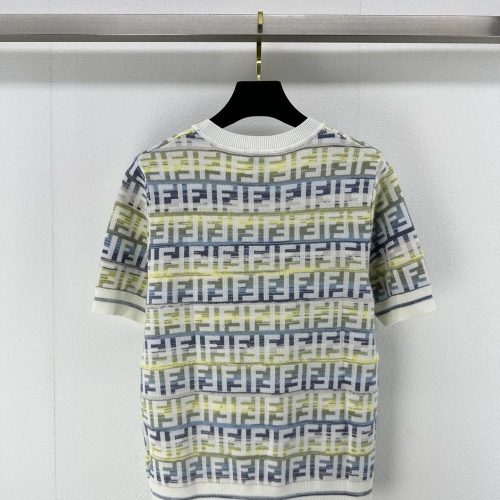 Replica Fendi Sweaters Short Sleeved For Women #1228516 $88.00 USD for Wholesale