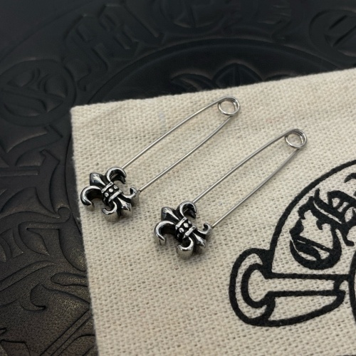 Wholesale Chrome Hearts Earrings For Women #1228517 $32.00 USD, Wholesale Quality Replica Chrome Hearts Earrings