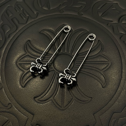 Replica Chrome Hearts Earrings For Women #1228517 $32.00 USD for Wholesale