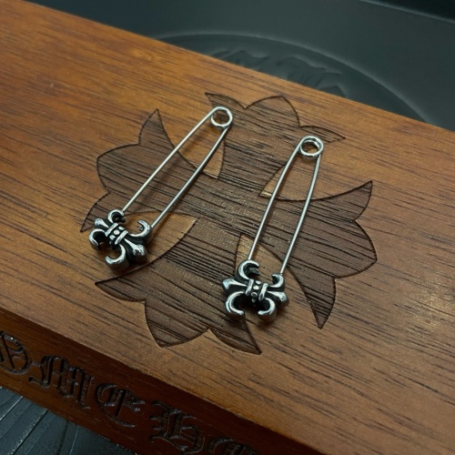 Replica Chrome Hearts Earrings For Women #1228517 $32.00 USD for Wholesale