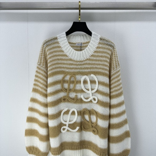 Wholesale LOEWE Sweaters Long Sleeved For Women #1228533 $98.00 USD, Wholesale Quality Replica LOEWE Sweaters