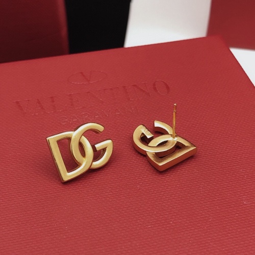 Replica Dolce & Gabbana D&G Earrings For Women #1228538 $25.00 USD for Wholesale