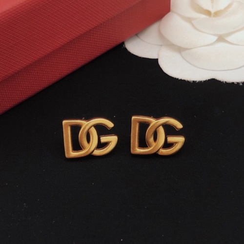 Replica Dolce & Gabbana D&G Earrings For Women #1228538 $25.00 USD for Wholesale