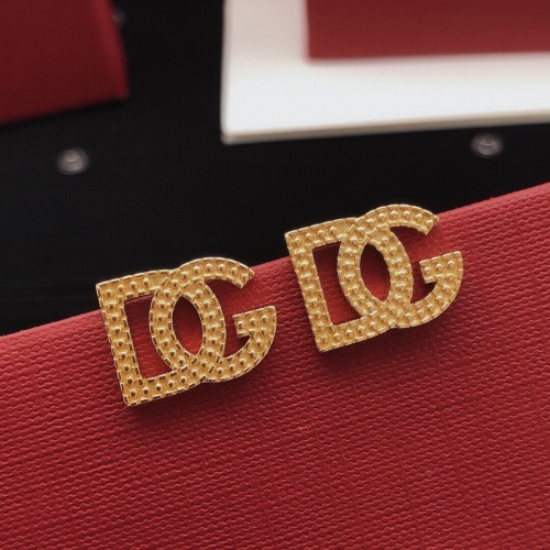 Replica Dolce & Gabbana D&G Earrings For Women #1228540 $27.00 USD for Wholesale