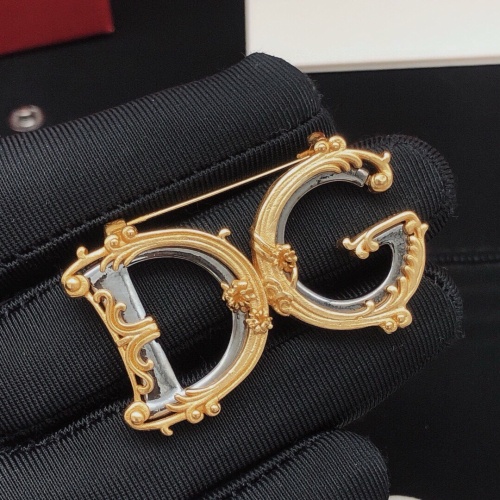 Replica Dolce & Gabbana Brooches For Women #1228543 $32.00 USD for Wholesale