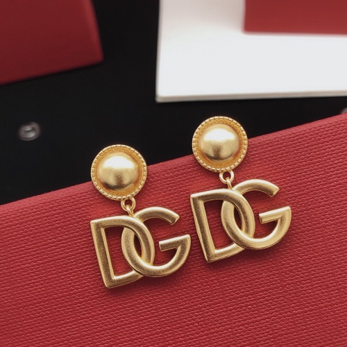 Wholesale Dolce &amp; Gabbana D&amp;G Earrings For Women #1228544 $27.00 USD, Wholesale Quality Replica Dolce &amp; Gabbana D&amp;G Earrings