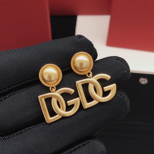 Replica Dolce & Gabbana D&G Earrings For Women #1228544 $27.00 USD for Wholesale