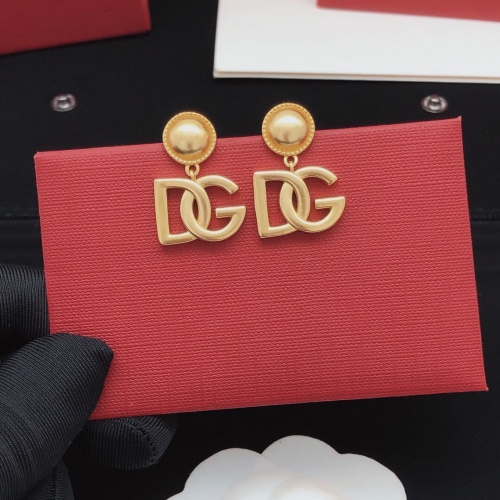 Replica Dolce & Gabbana D&G Earrings For Women #1228544 $27.00 USD for Wholesale