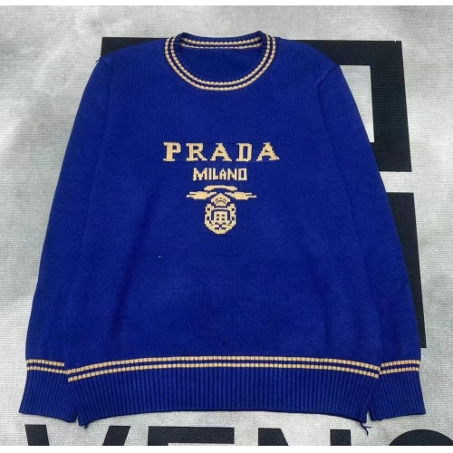 Wholesale Prada Sweater Long Sleeved For Women #1228552 $64.00 USD, Wholesale Quality Replica Prada Sweater