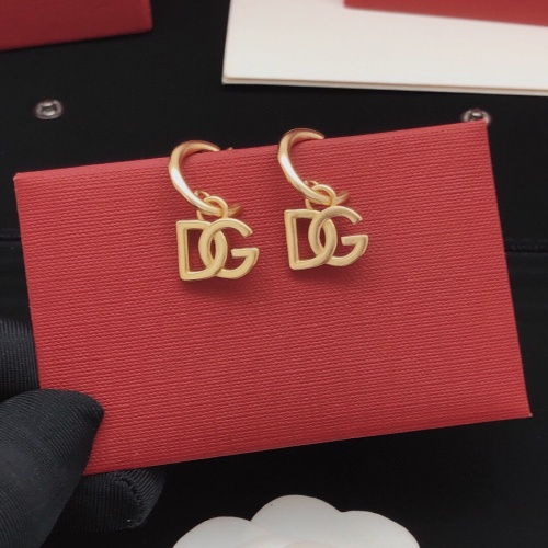 Replica Dolce & Gabbana D&G Earrings For Women #1228555 $27.00 USD for Wholesale