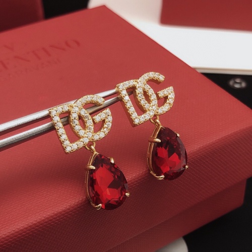 Replica Dolce & Gabbana D&G Earrings For Women #1228558 $29.00 USD for Wholesale