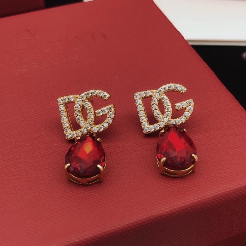 Replica Dolce & Gabbana D&G Earrings For Women #1228558 $29.00 USD for Wholesale