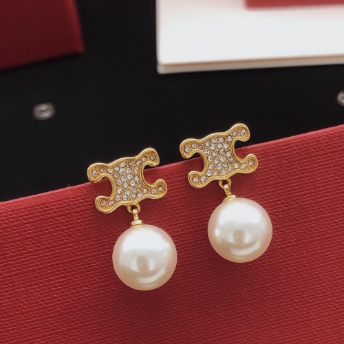 Wholesale Celine Earrings For Women #1228572 $29.00 USD, Wholesale Quality Replica Celine Earrings