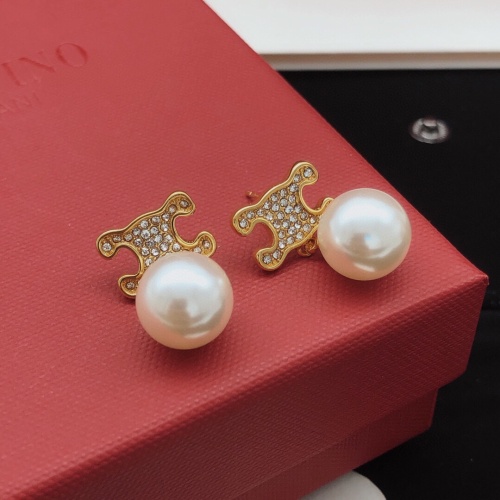 Replica Celine Earrings For Women #1228572 $29.00 USD for Wholesale