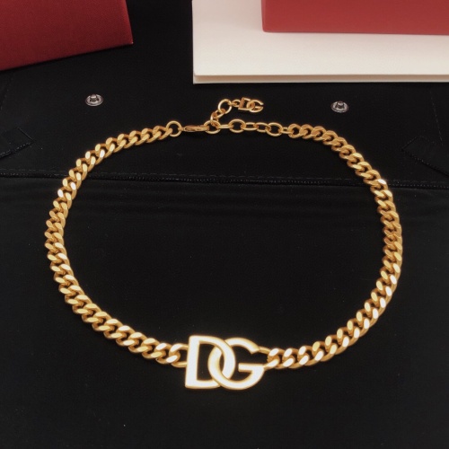 Wholesale Dolce &amp; Gabbana Necklaces #1228587 $32.00 USD, Wholesale Quality Replica Dolce &amp; Gabbana Necklaces