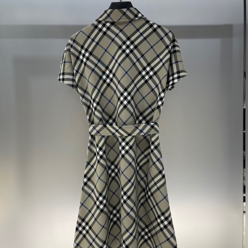 Replica Burberry Dresses Short Sleeved For Women #1228672 $105.00 USD for Wholesale