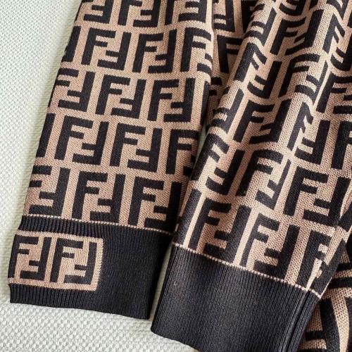 Replica Fendi Dresses Long Sleeved For Women #1228683 $80.00 USD for Wholesale