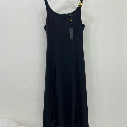 Wholesale Versace Dresses Sleeveless For Women #1228718 $102.00 USD, Wholesale Quality Replica Versace Dresses