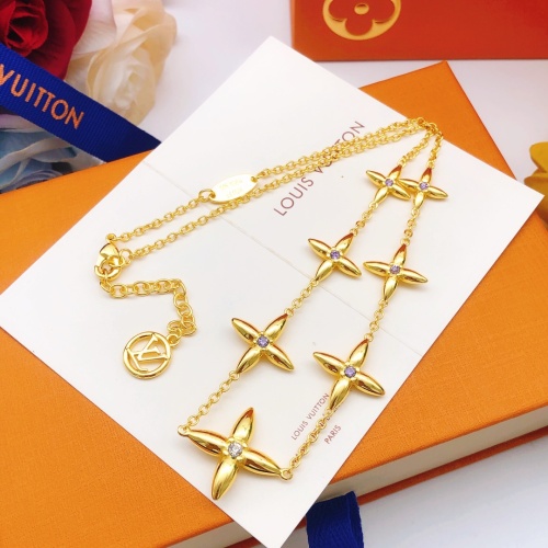 Wholesale Louis Vuitton Necklaces #1228725 $38.00 USD, Wholesale Quality Replica Louis Vuitton Necklaces