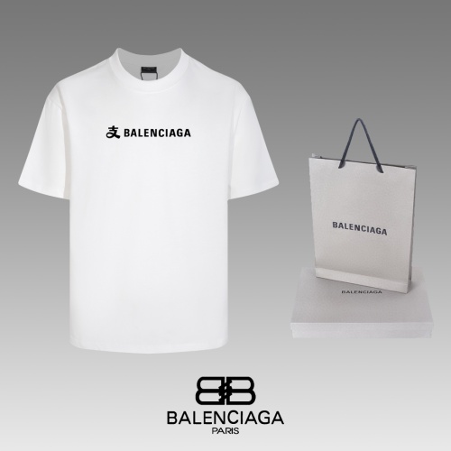 Wholesale Balenciaga T-Shirts Short Sleeved For Unisex #1228741 $39.00 USD, Wholesale Quality Replica Balenciaga T-Shirts