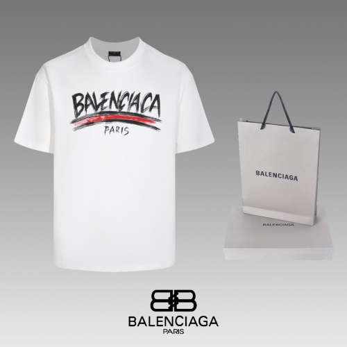 Wholesale Balenciaga T-Shirts Short Sleeved For Unisex #1228757 $39.00 USD, Wholesale Quality Replica Balenciaga T-Shirts