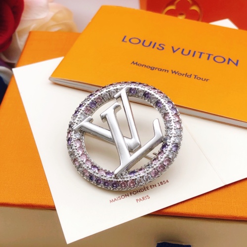 Wholesale Louis Vuitton LV Brooches For Women #1228801 $32.00 USD, Wholesale Quality Replica Louis Vuitton LV Brooches