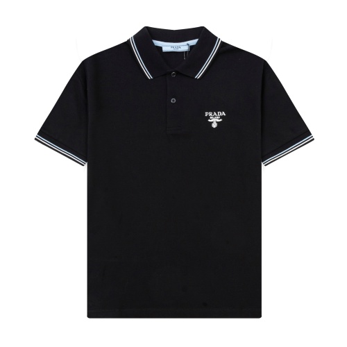 Wholesale Prada T-Shirts Short Sleeved For Men #1228927 $48.00 USD, Wholesale Quality Replica Prada T-Shirts