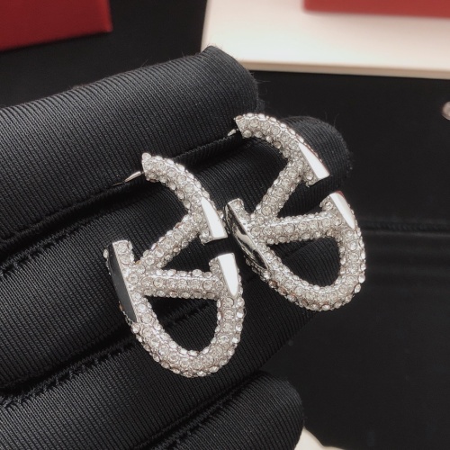 Replica Valentino Earrings For Women #1228982 $34.00 USD for Wholesale