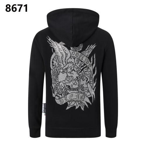 Wholesale Philipp Plein PP Hoodies Long Sleeved For Men #1229064 $45.00 USD, Wholesale Quality Replica Philipp Plein PP Hoodies