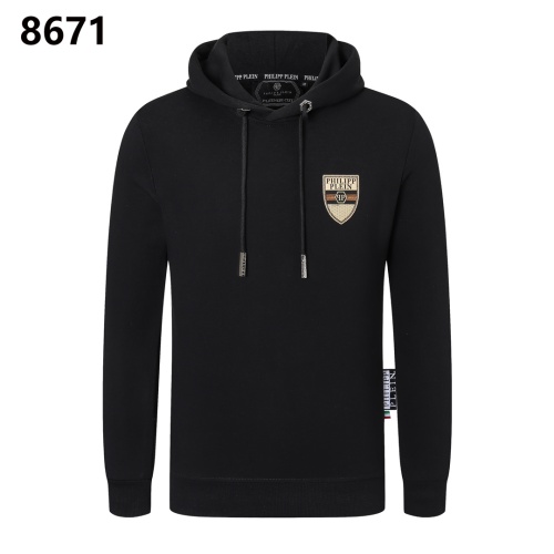 Replica Philipp Plein PP Hoodies Long Sleeved For Men #1229064 $45.00 USD for Wholesale