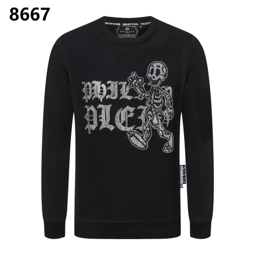 Wholesale Philipp Plein PP Hoodies Long Sleeved For Men #1229075 $45.00 USD, Wholesale Quality Replica Philipp Plein PP Hoodies