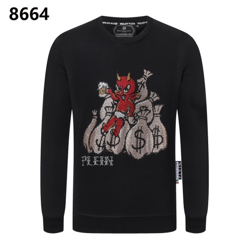 Wholesale Philipp Plein PP Hoodies Long Sleeved For Men #1229077 $45.00 USD, Wholesale Quality Replica Philipp Plein PP Hoodies