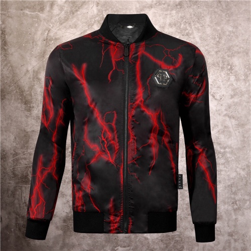 Wholesale Philipp Plein PP Jackets Long Sleeved For Men #1229119 $68.00 USD, Wholesale Quality Replica Philipp Plein PP Jackets