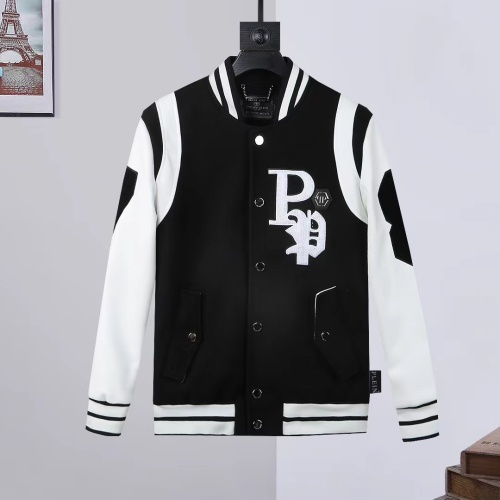 Wholesale Philipp Plein PP Jackets Long Sleeved For Men #1229123 $115.00 USD, Wholesale Quality Replica Philipp Plein PP Jackets