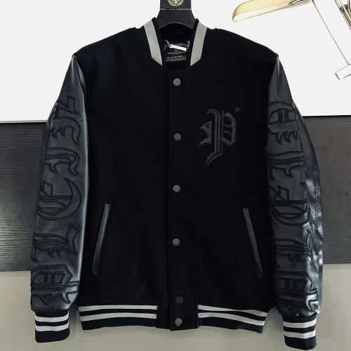 Wholesale Philipp Plein PP Jackets Long Sleeved For Men #1229125 $115.00 USD, Wholesale Quality Replica Philipp Plein PP Jackets