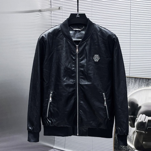 Replica Philipp Plein PP Jackets Long Sleeved For Men #1229131 $88.00 USD for Wholesale