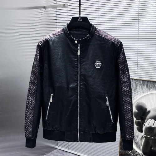 Wholesale Philipp Plein PP Jackets Long Sleeved For Men #1229132 $88.00 USD, Wholesale Quality Replica Philipp Plein PP Jackets