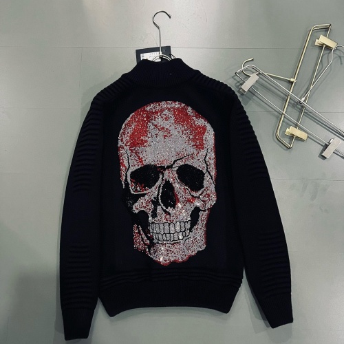 Wholesale Philipp Plein PP Jackets Long Sleeved For Men #1229151 $102.00 USD, Wholesale Quality Replica Philipp Plein PP Jackets